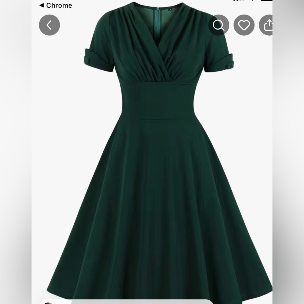 Retro style dress